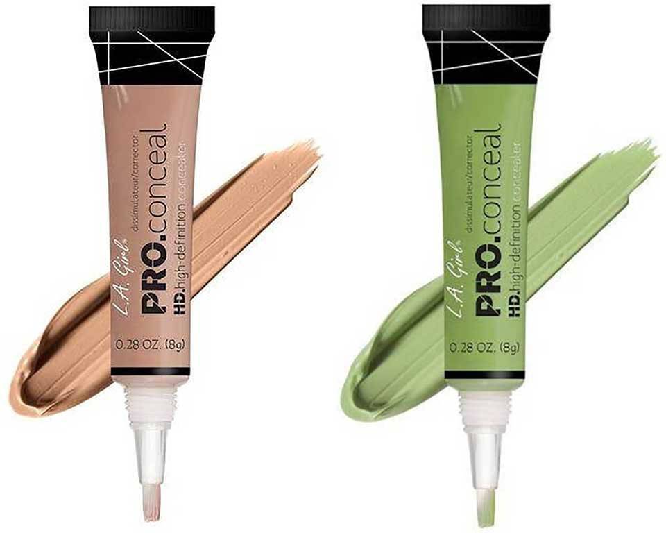 LA Girl Pro HD Concealer_Colours