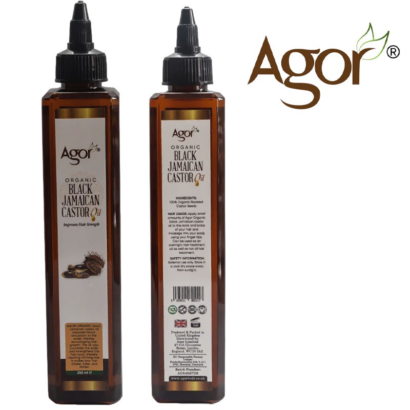 Agor Organic Black Jamaican Castor Oil