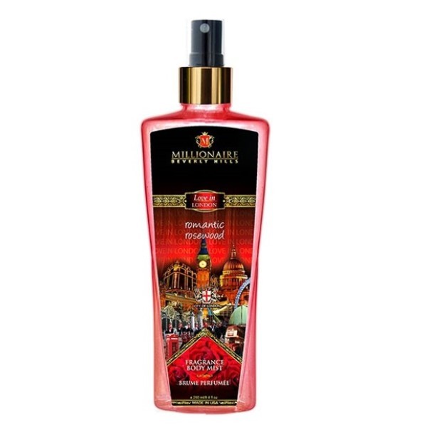 Love In London Romantic Rosewood Fragrance Body Mist