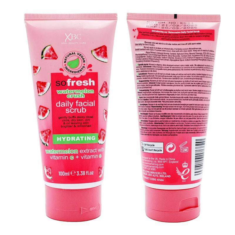 XBC So Fresh Watermelon Crush Daily Facial Scrub