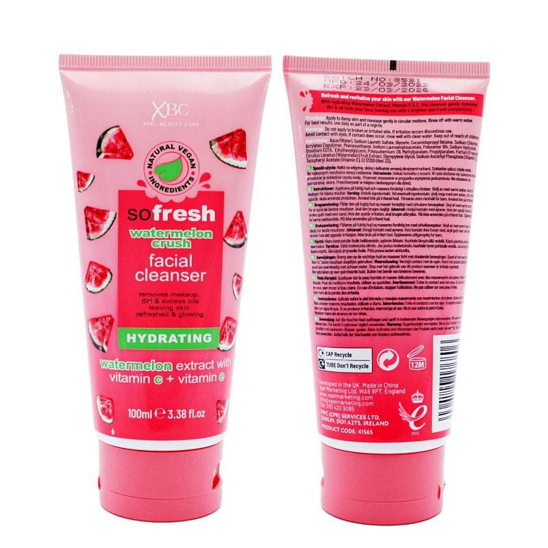 XBC So Fresh Watermelon Crush Facial Cleanser