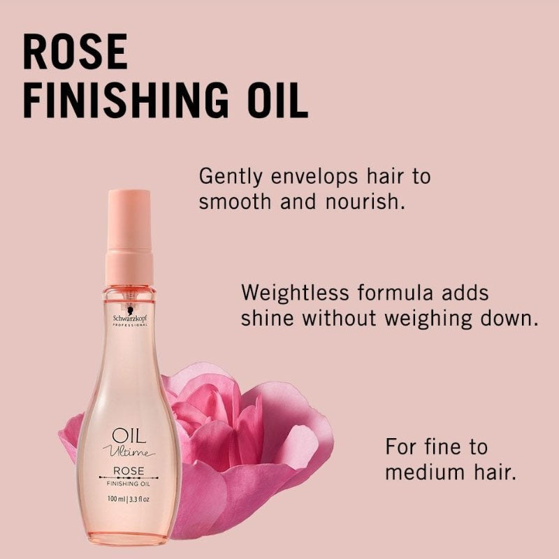 Schwarzkopf Oil Ultimate Rose Finishing Oil