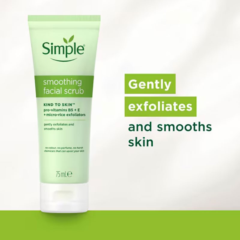 Simple Kind To Skin Smoothing Facial Scrub