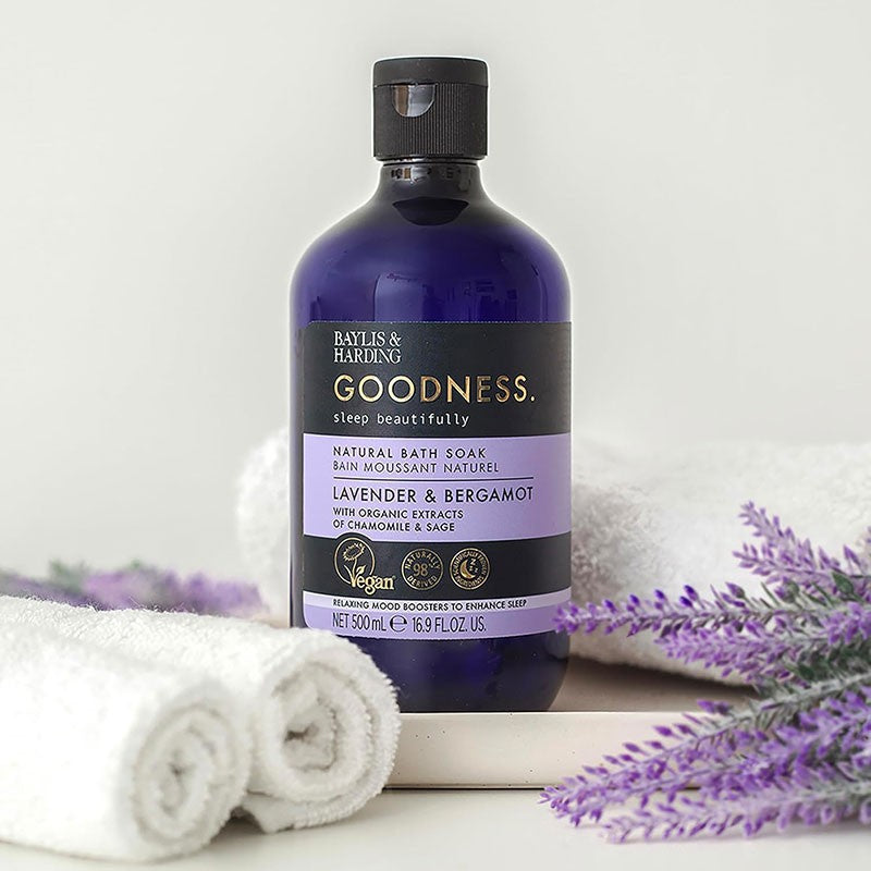 Goodness Lavender & Bergamot Natural Bath Soak
