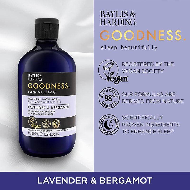 Goodness Lavender & Bergamot Natural Bath Soak
