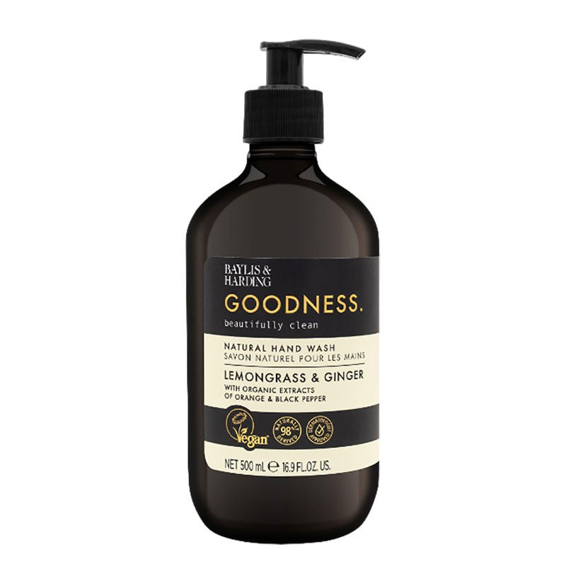 Goodness Lemongrass & Ginger Natural Hand Wash