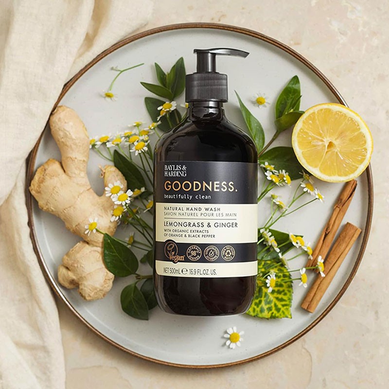 Goodness Lemongrass & Ginger Natural Hand Wash