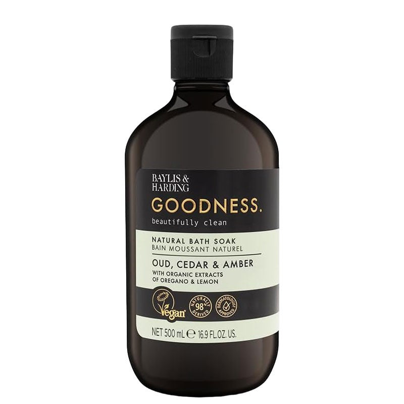 Goodness Oud Cedar & Amber Natural Bath Soak