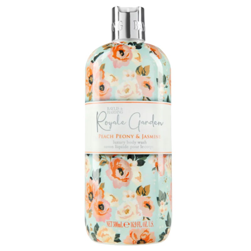 Royale Garden Peach Peony & Jasmine Luxury Body Wash