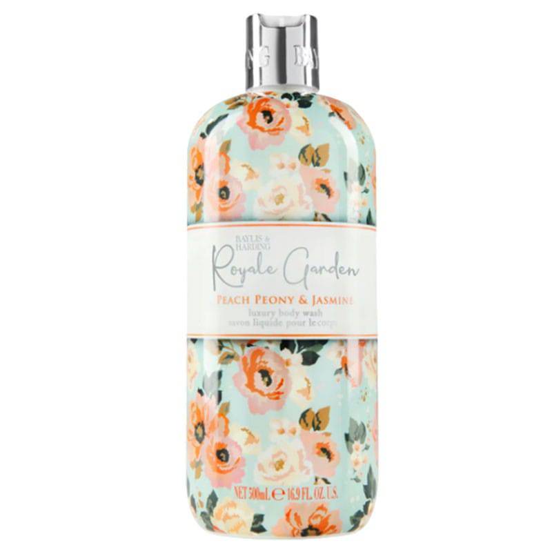 Royale Garden Peach Peony & Jasmine Luxury Body Wash