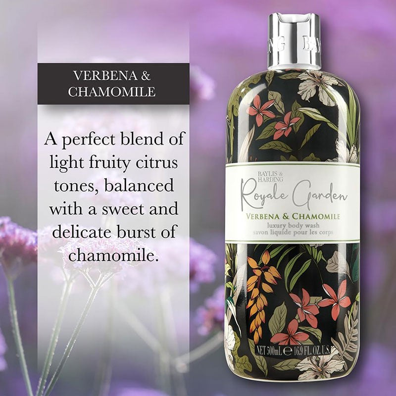 Royale Garden Verbena & Chamomile Luxury Body Wash