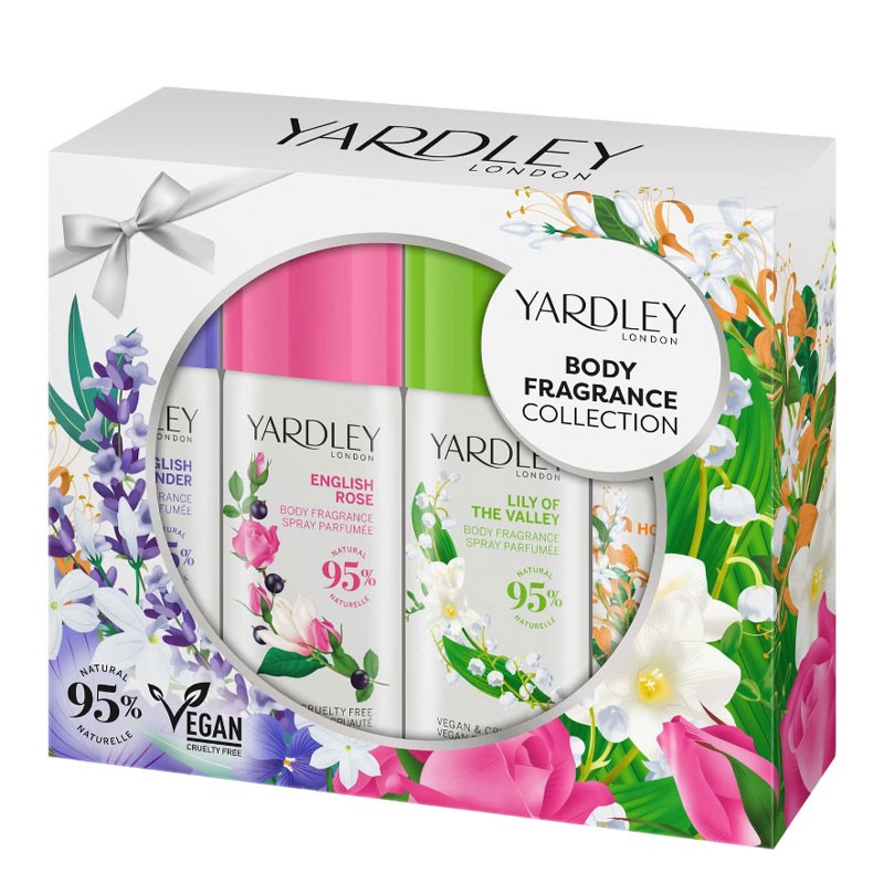 Classic Floral Body Fragrance Collection Gift Set