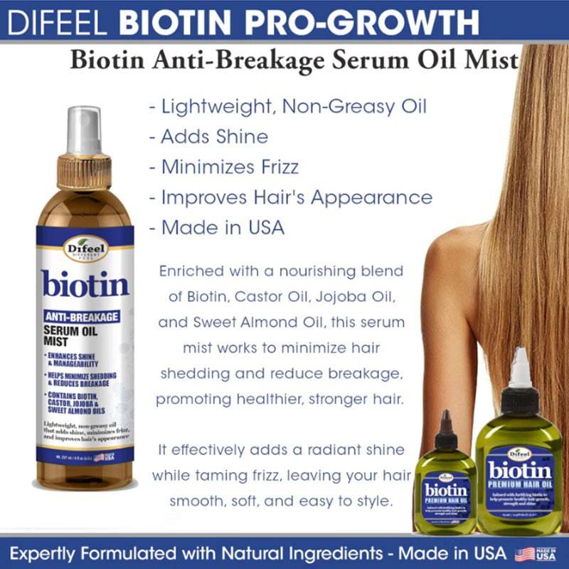 Difeel Biotin Anti-Haarbruch Serum Öl-Spray