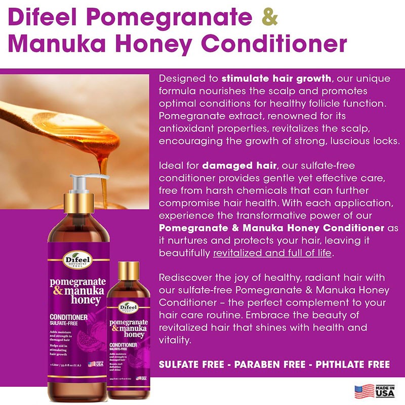 Difeel Pomegranate & Manuka Honey Conditioner