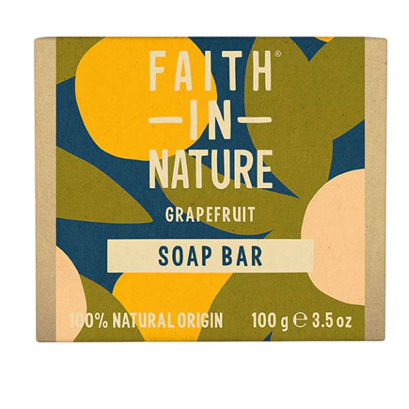 Faith In Nature Grapefruit Soap Bar