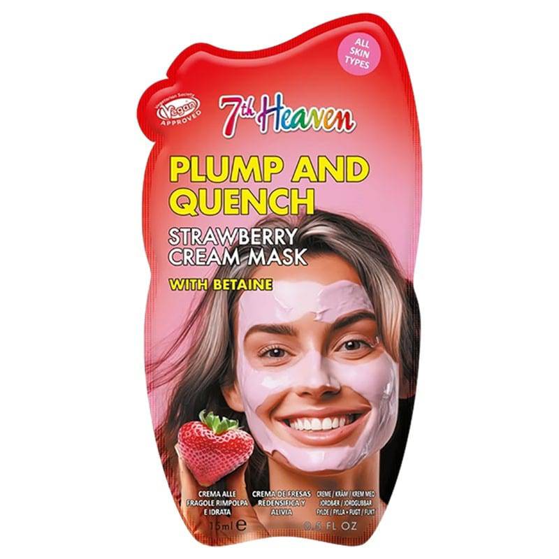 7Th Heaven Plump & Quench Strawberry Cream Mask