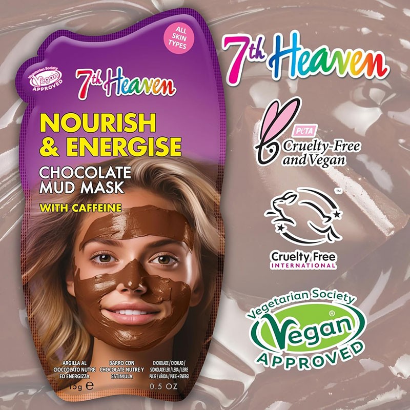 7Th Heaven Nourish & Energise Chocolate Mud Mask