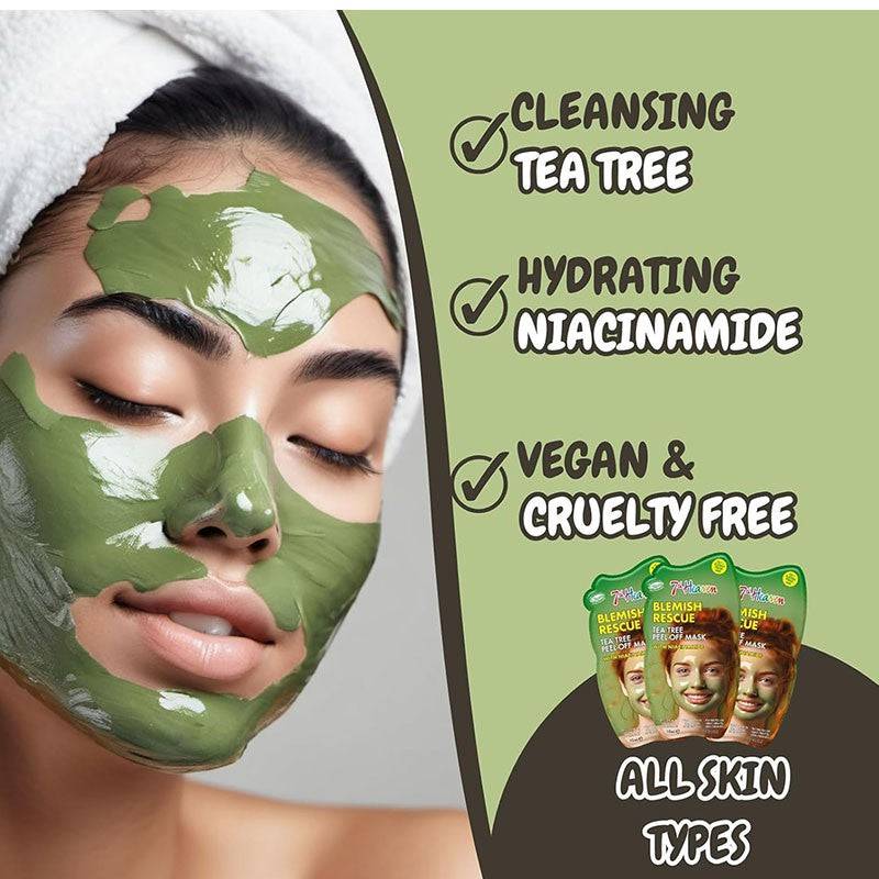 7Th Heaven Blemish Rescue Tea Tree Peel Off Mask