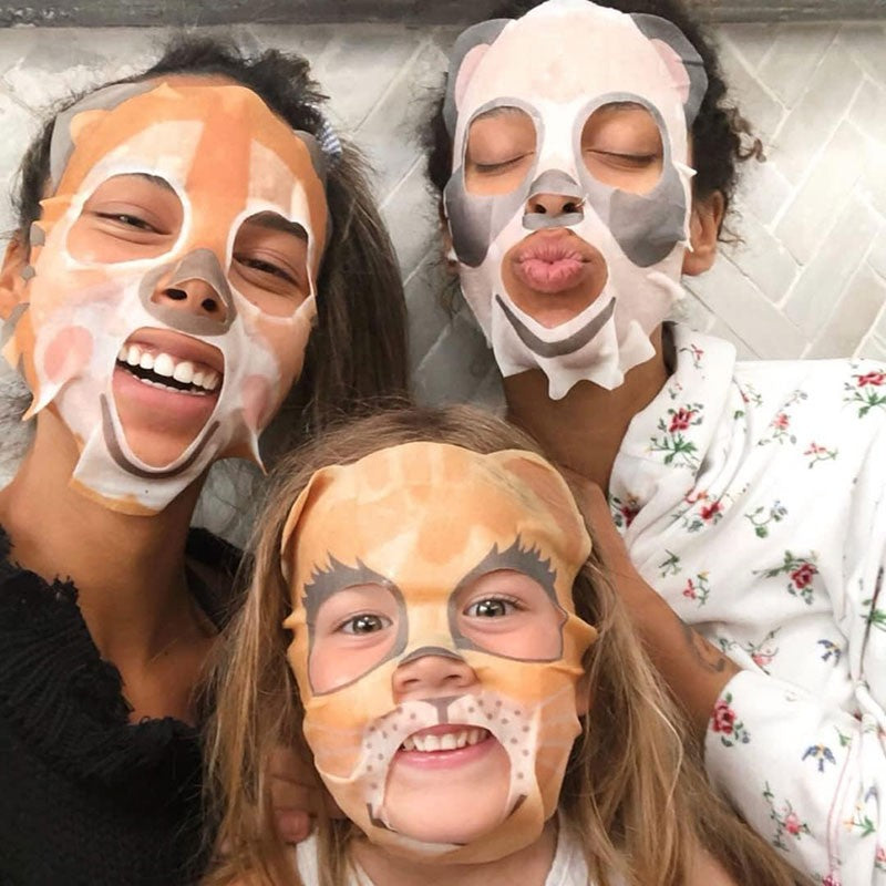 7Th Heaven Apple & Kiwi Tiger Face Mask