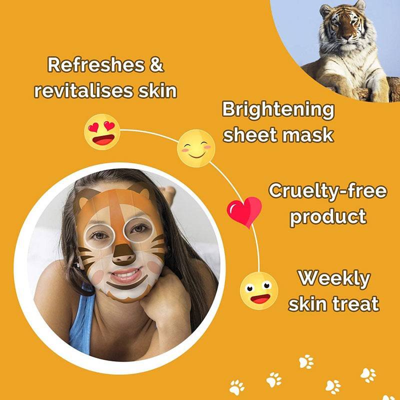 Masque facial 7th Heaven Pomme & Kiwi Tigre