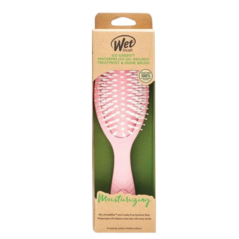 Wet Brush Go Green Treatment & Shine Brush Watermelon Oil