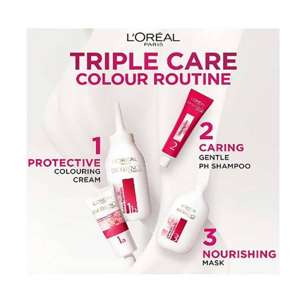 Excellence Creme Triple Care Colour 8.12 Natural Frosted Beige Blonde