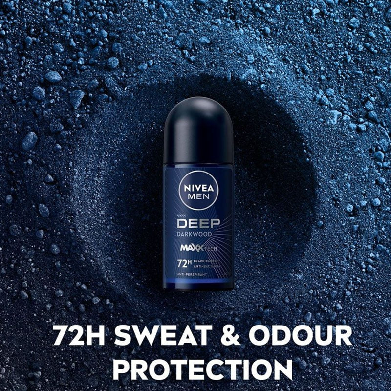 Nivea Men Deep Darkwood Deodorant Roll On