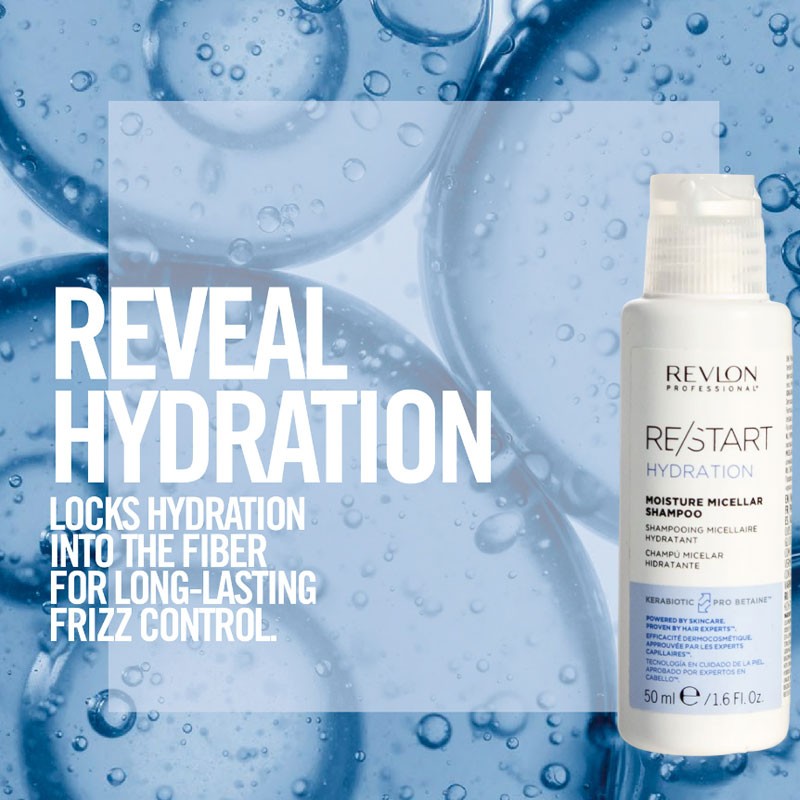 Revlon Restart Hydration Moisture Micellar Shampoo