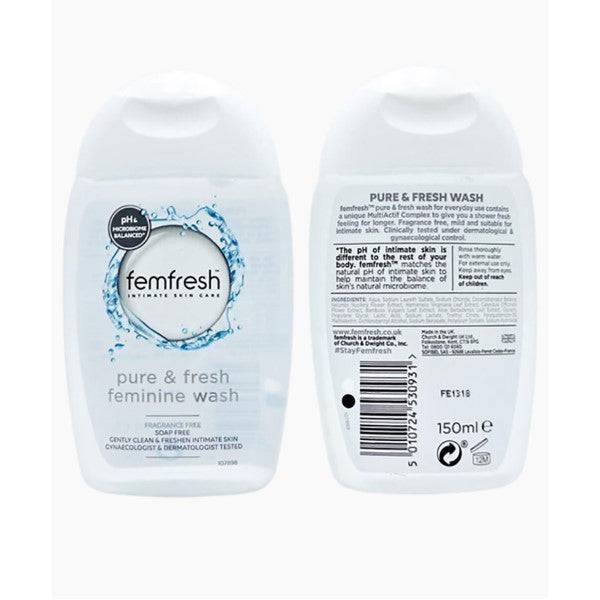 Femfresh Intimate Skin Care Pure And Fresh Fragrance Free Wash