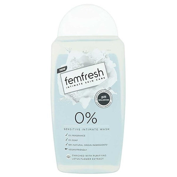 Femfresh Intimate Skin Care Zero Percent Sensitive Intimate Wash