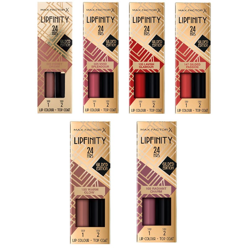 Max Factor 24H Lipfinity Lip Colour Gilded Edition