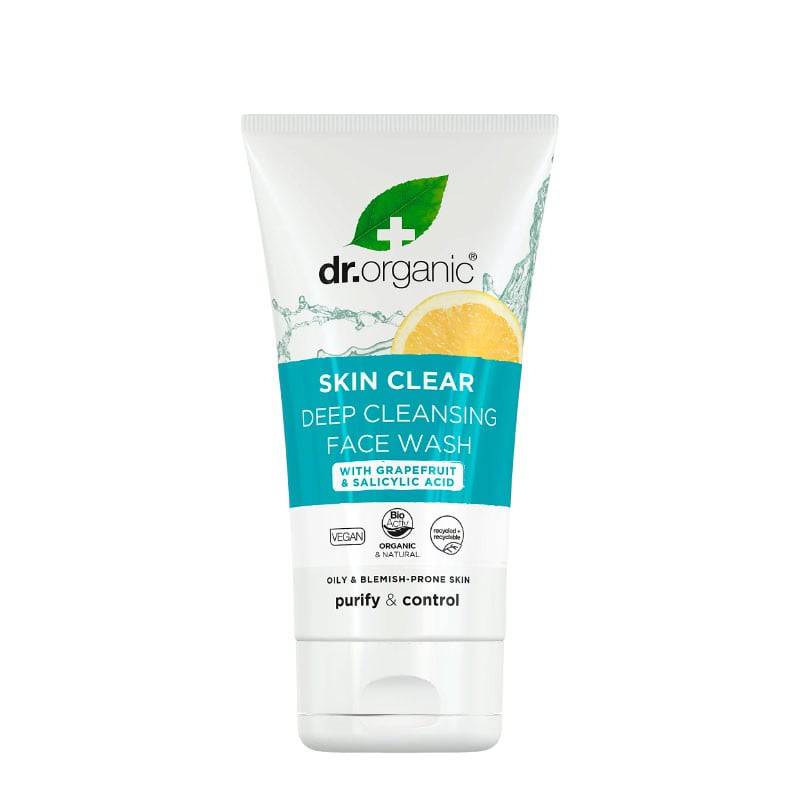 Skin Clear Organic Tea Tree Deep Pore Cleansing Face Wash