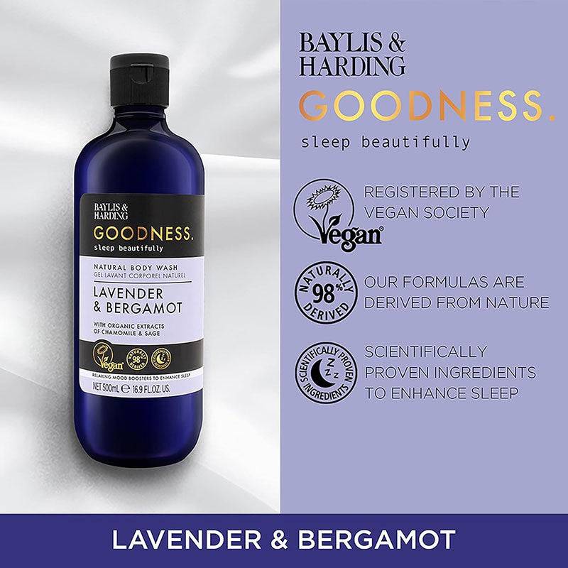 Baylis And Harding Goodness Lavender And Bergamot Natural Body Wash
