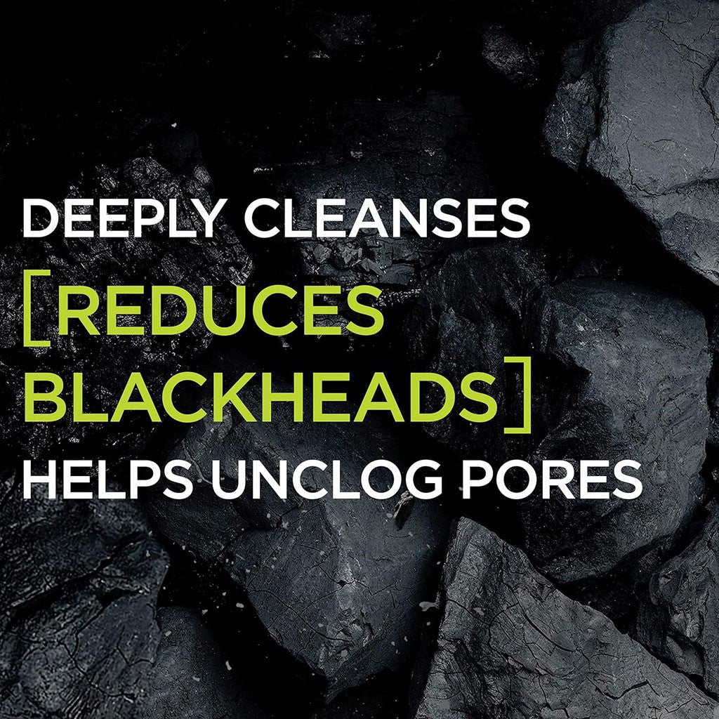 Men Expert Pure Charcoal Anti Blackhead Daily Face Scrub