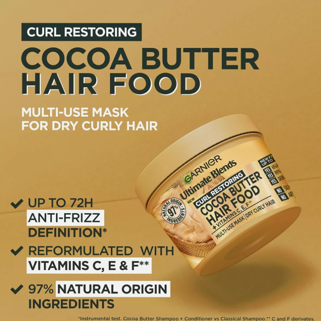 Ultimate Blends Curl Restoring Cocoa Butter And Jojoba Oil Hair Food