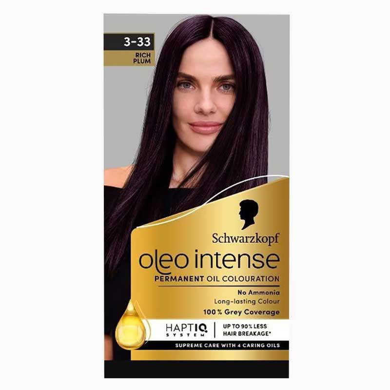 Schwarzkopf Oleo Intense Permanent Oil Colouration 3 33 Rich Plum