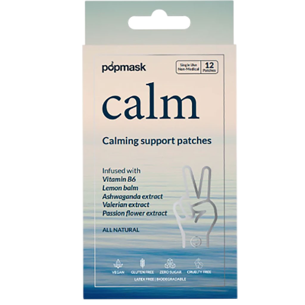 Pop Mask Calm Calming Support Patches