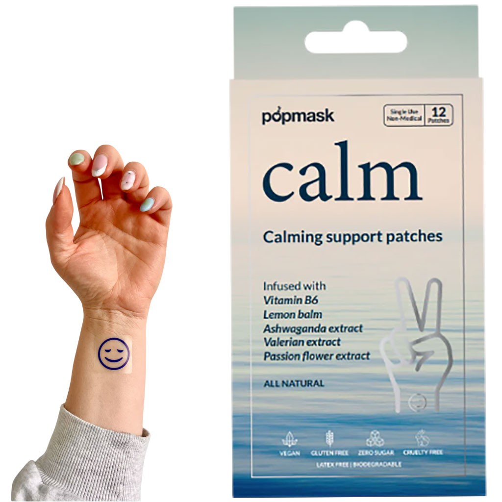 Pop Mask Calm Calming Support Patches