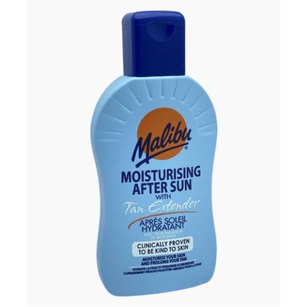 Après-soleil hydratant Malibu avec prolongateur de bronzage