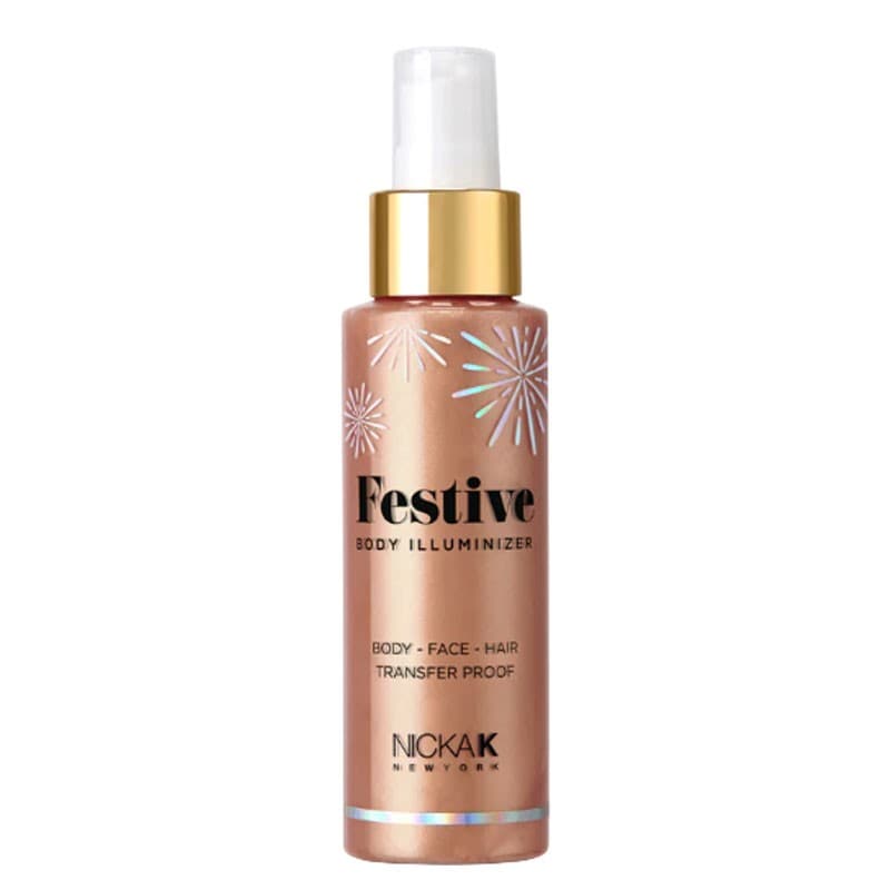 NICKA K Newyork Festive Body Illuminizer Rose Gold