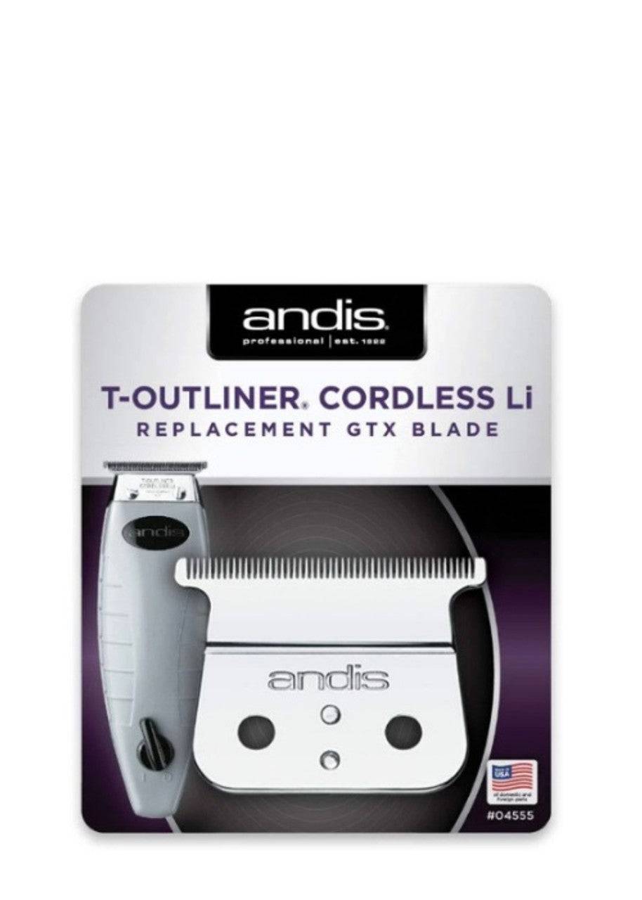 Andis T Outliner Cordless Li Replacement GTX Blade 04555