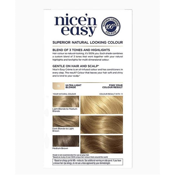Nice N Easy Creme Permanent Color 11 Ultra Light Blonde
