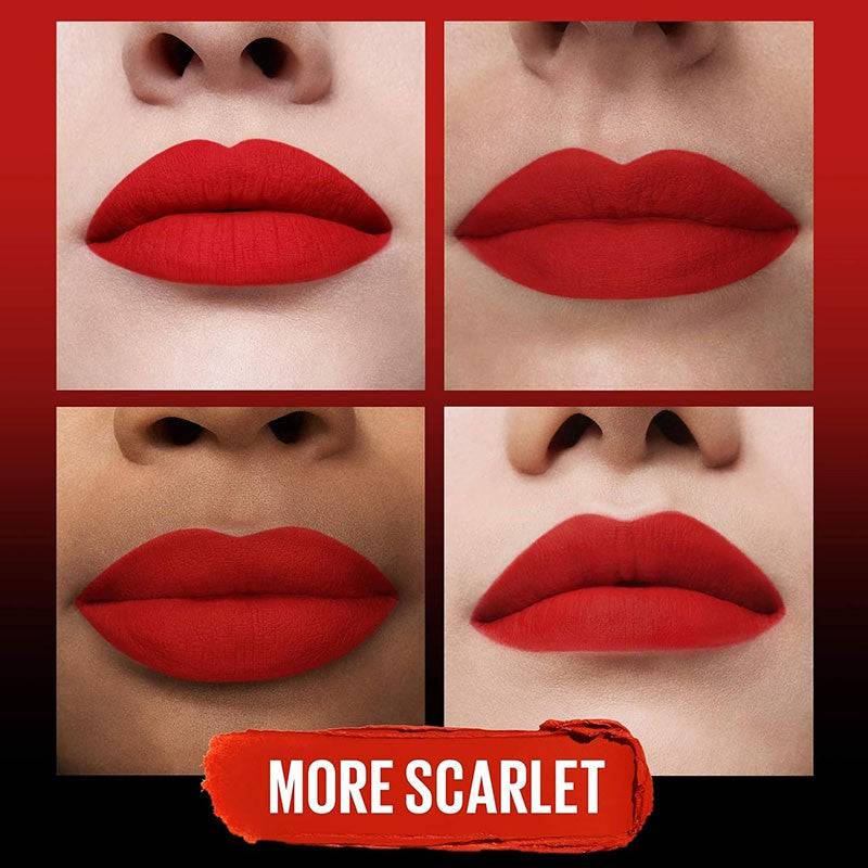 Maybelline Color Show Ultimatte Lipstick 299 More Scarlet