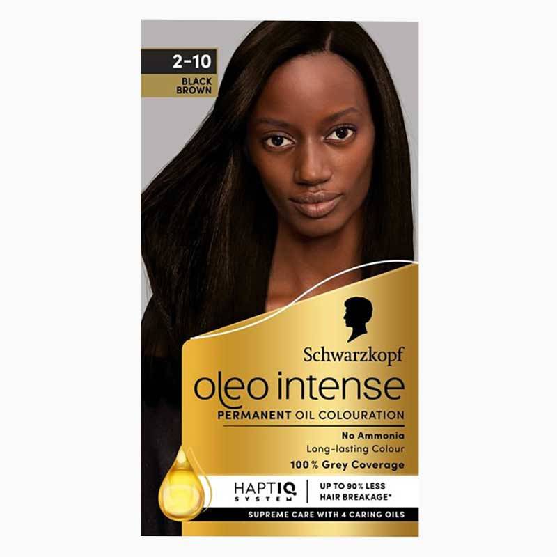 Schwarzkopf Oleo Intense Permanent Oil Colouration 2-10 Black Brown