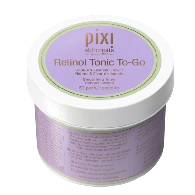 Pixi Retinol Tonic To Go Pre Soaked Toner Pads
