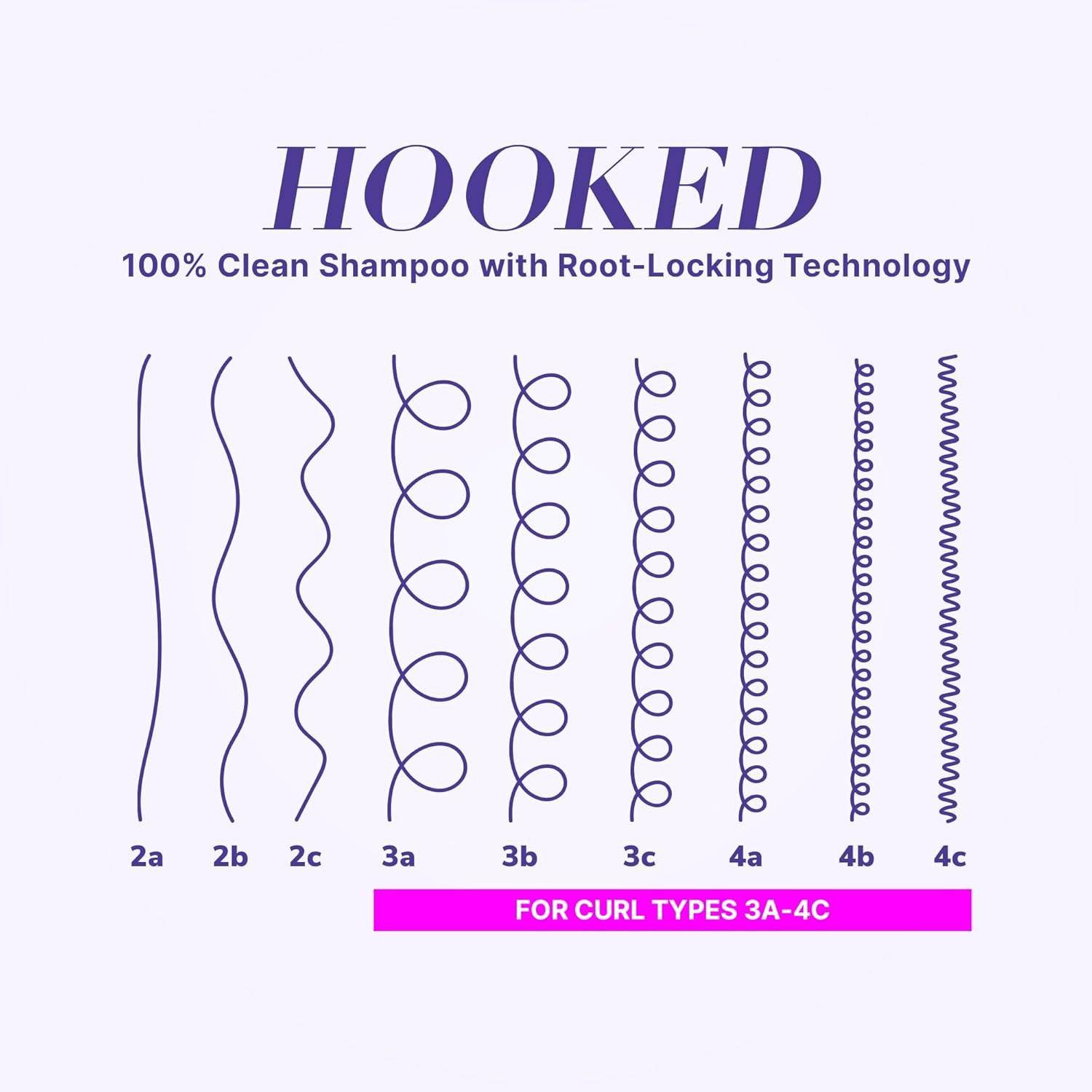 Curl Wow Curl Hooked Clean Shampoo