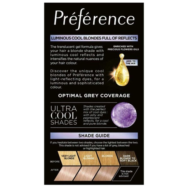 Preference Luminous Cool Blondes 9.12 Very Light Ash