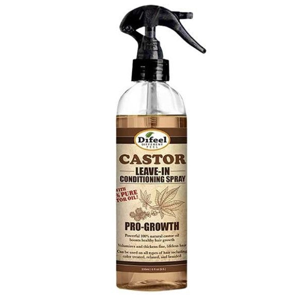 Difeel Pure Castor Oil Pro Growth Leave In Conditioning Spray