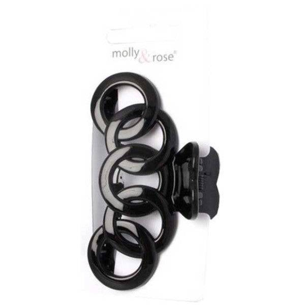 Kreisförmiges Design Schwarze Klemme 8144