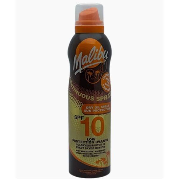 Malibu Continuous Spray Dry Oil Spray Sun Protection SPF10